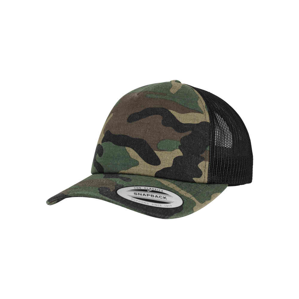 Flexfit - Camo Trucker cap - Mehrfarben/Schwarz